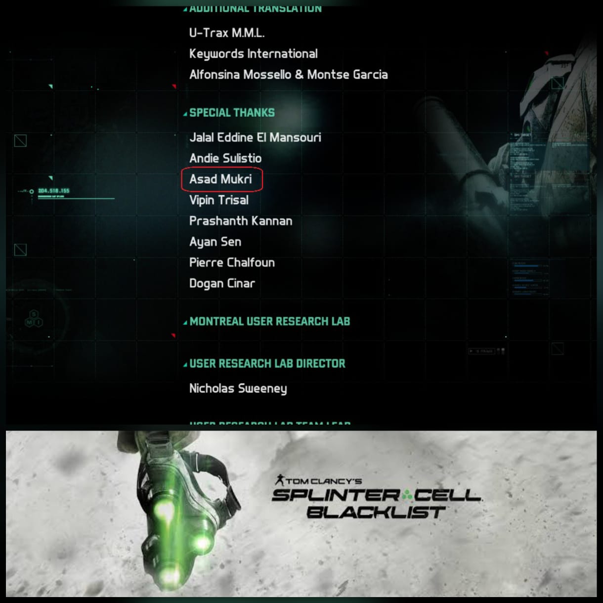 Splinter Cell Blacklist